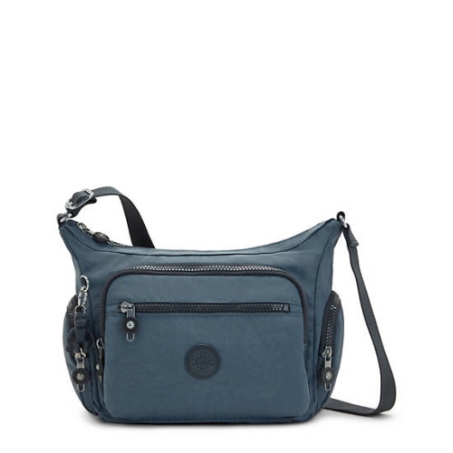 Kipling Gabbie Small Crossbody Bags Navy Grey | US29GHDWJ