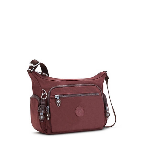 Kipling Gabbie Small Crossbody Bags Red Grey | US31OJAFU