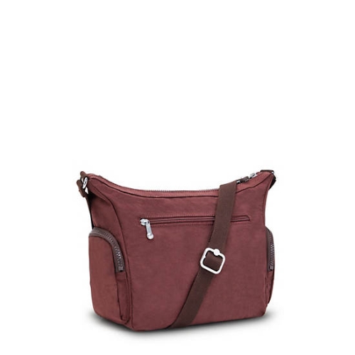 Kipling Gabbie Small Crossbody Bags Red Grey | US31OJAFU