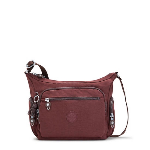 Kipling Gabbie Small Crossbody Bags Red Grey | US31OJAFU