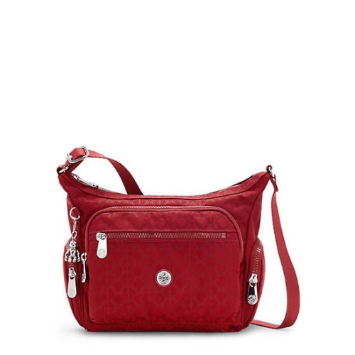 Kipling Gabbie Small Crossbody Bags Red | US47UTGWN