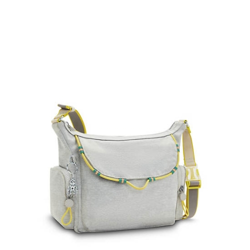 Kipling Gabbie Small Crossbody Bags Silver | US89ALKCS