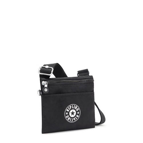 Kipling Gib Crossbody Bags Black | US98HQFEJ