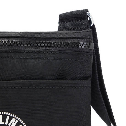 Kipling Gib Crossbody Bags Black | US98HQFEJ