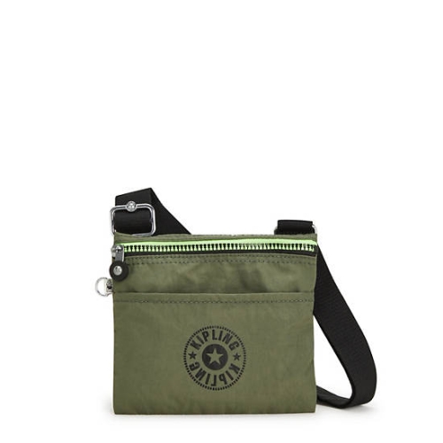 Kipling Gib Crossbody Bags Olive | US56VFMJG