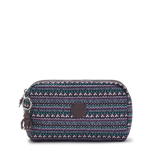 Kipling Gleam Printed Pouches Grey | US18EPQTH