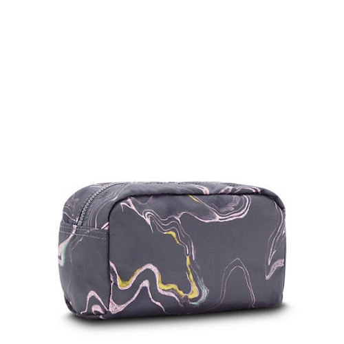 Kipling Gleam Printed Pouches Silver | US78QMFPL