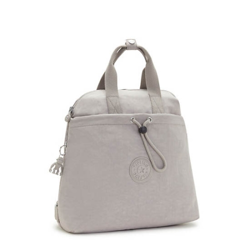 Kipling Goyo Medium Tote Backpacks Grey | US21XHAWF