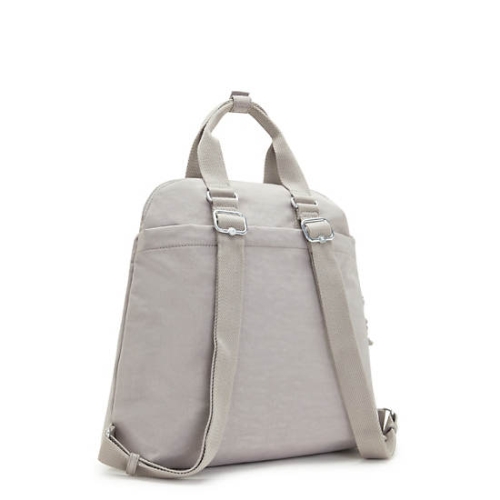 Kipling Goyo Medium Tote Backpacks Grey | US21XHAWF