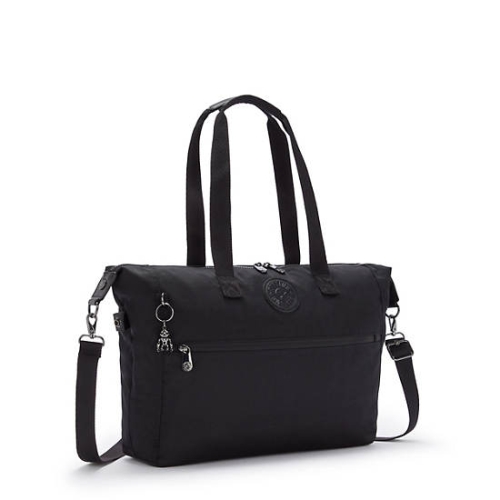 Kipling Ilia Tote Bags Black | US76IVSOA