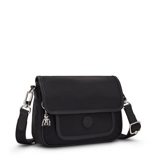 Kipling Inaki Crossbody Bags Black | US36HRZCK