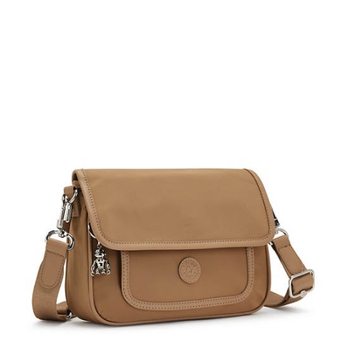 Kipling Inaki Crossbody Bags Brown | US20HAOMS