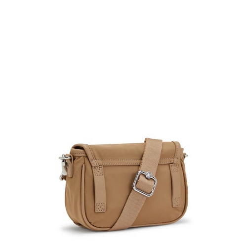 Kipling Inaki Small Crossbody Bag Handbags Brown | US70DGRFP