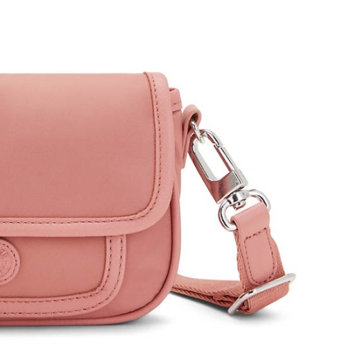 Kipling Inaki Small Crossbody Bag Handbags Pink | US80EVTYD