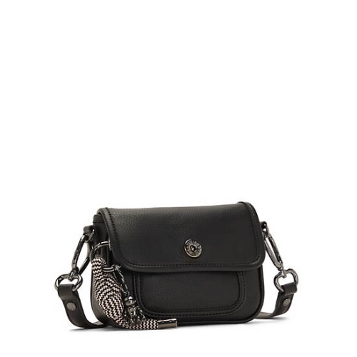 Kipling Inaki Small Crossbody Bags Black | US92IZEKN