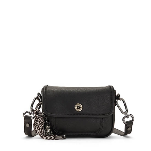 Kipling Inaki Small Crossbody Bags Black | US92IZEKN