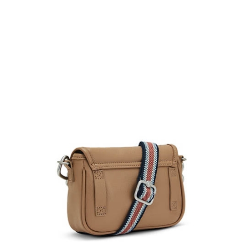 Kipling Inaki Small Crossbody Bags Brown | US16MWQEU