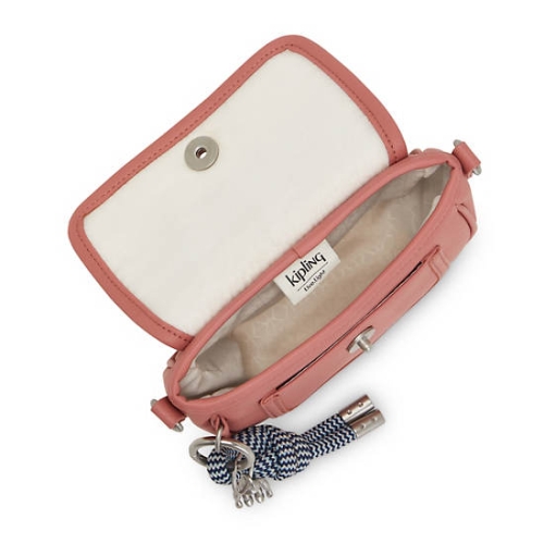 Kipling Inaki Small Crossbody Bags Rose | US98EKZMQ