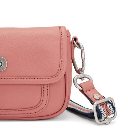 Kipling Inaki Small Crossbody Bags Rose | US98EKZMQ