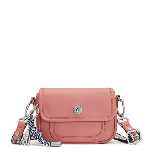 Kipling Inaki Small Crossbody Bags Rose | US98EKZMQ