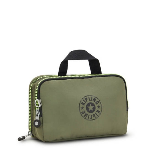 Kipling Jaconita Toiletry Bags Olive | US81XDJFM