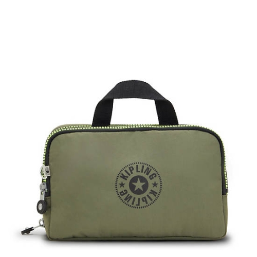 Kipling Jaconita Toiletry Bags Olive | US81XDJFM