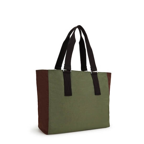 Kipling Jodi M Tote Bags Olive | US90EBDOT