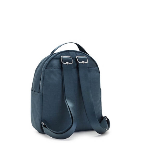 Kipling Kae Backpacks Navy Grey | US87VEUKF