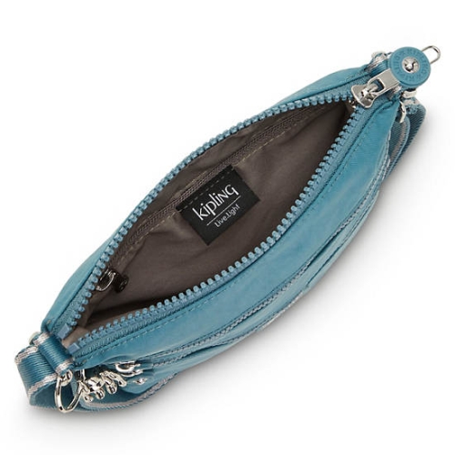 Kipling Keiko Crossbody Mini Bags Turquoise | US61QWDPZ