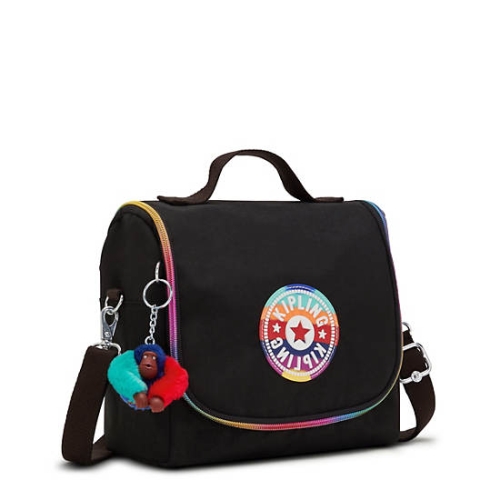 Kipling Kichirou Lunch Bag Black Multicolor | US05DOSFV