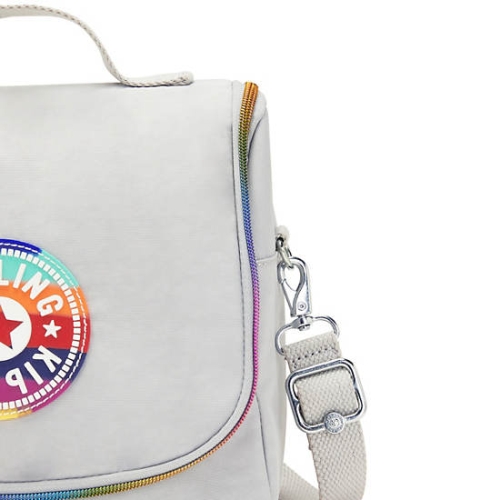 Kipling Kichirou Lunch Bag Grey Multicolor | US72QKDMF