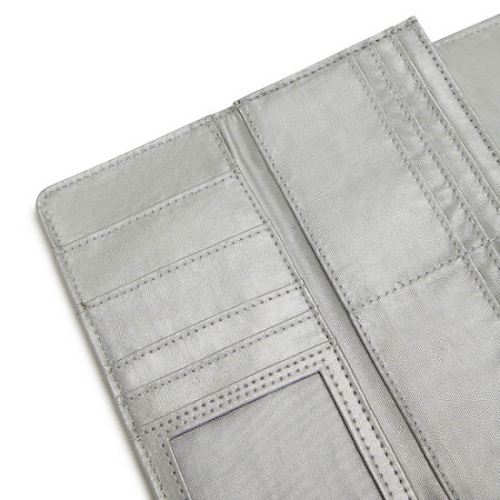 Kipling Money Land Metallic Snap Wallets Silver | US36YAVBT