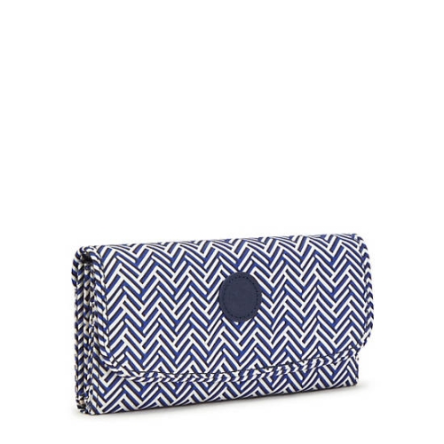 Kipling Money Land Printed Snap Wallet Handbags Grey | US10CEVZN