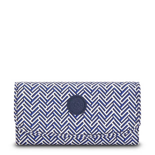 Kipling Money Land Printed Snap Wallet Handbags Grey | US10CEVZN