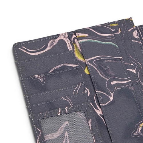 Kipling Money Land Printed Snap Wallets Grey | US43XGZUP