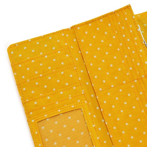 Kipling Money Land Printed Snap Wallets Yellow | US70LVBMY