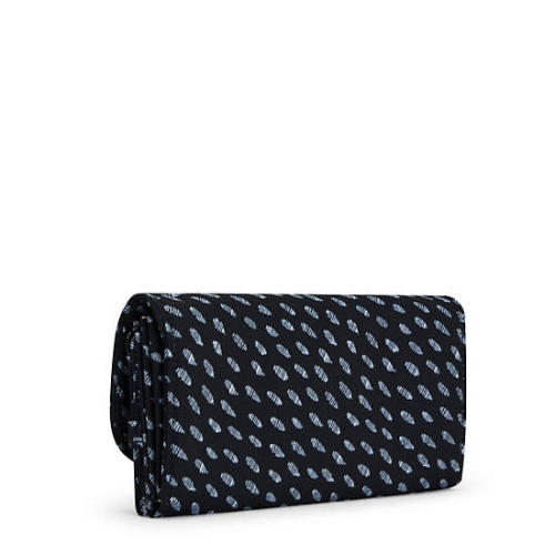 Kipling Money Land Printed Snap Wallets Navy | US95DLWGJ