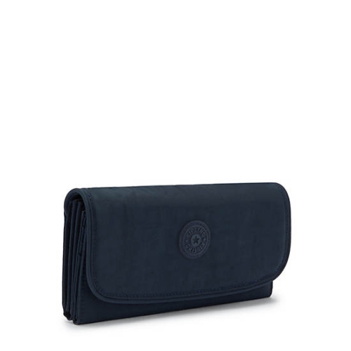 Kipling Money Land Snap Wallets Blue | US80SULTC