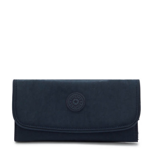 Kipling Money Land Snap Wallets Blue | US80SULTC