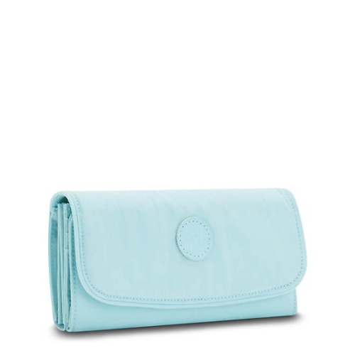 Kipling Money Land Snap Wallets Blue | US89BSWMH