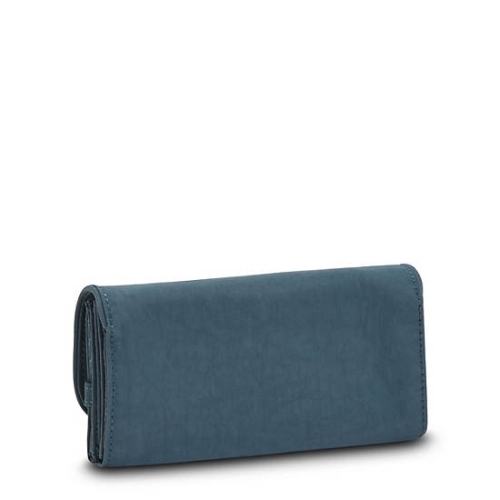 Kipling Money Land Snap Wallets Navy Grey | US35GORHP