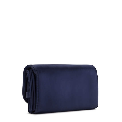 Kipling Money Land Snap Wallets Navy | US36AIPFY