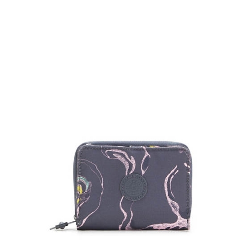 Kipling Money Love Classic Printed Small Wallets Grey | US01AUEFL