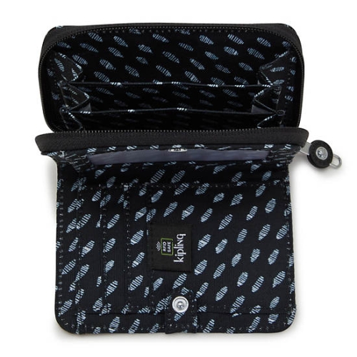 Kipling Money Love Classic Printed Small Wallets Black | US30MNOKZ