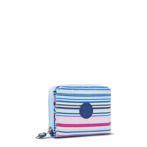 Kipling Money Love Classic Printed Small Wallets Blue | US40GNOXS