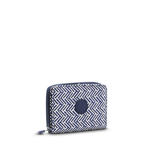 Kipling Money Love Classic Printed Small Wallets Navy | US75TRMVA