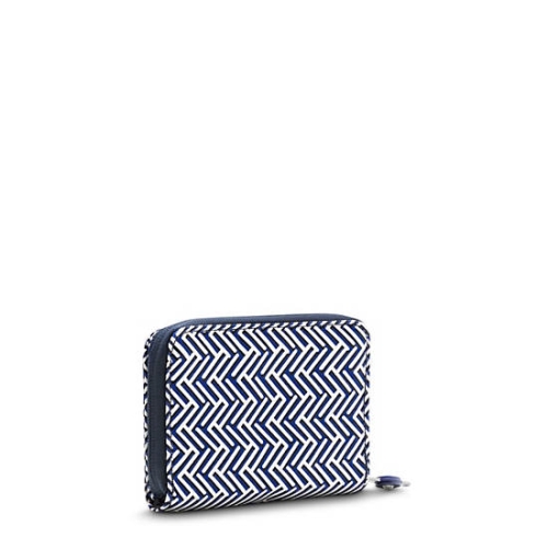 Kipling Money Love Classic Printed Small Wallets Navy | US75TRMVA