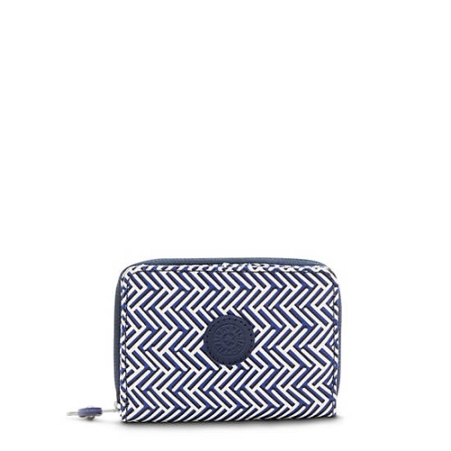 Kipling Money Love Classic Printed Small Wallets Navy | US75TRMVA