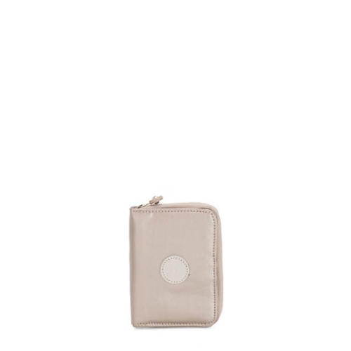 Kipling Money Love Metallic Small Wallets Beige | US85YIVGN