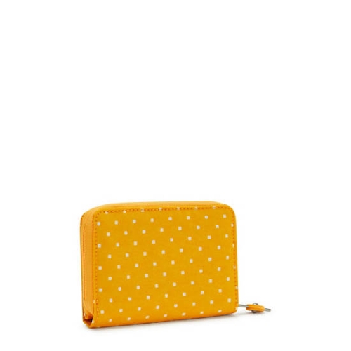 Kipling Money Love Printed Small Wallets Yellow | US43DRTHZ